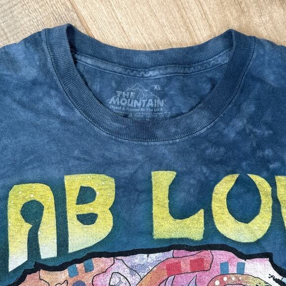 The Mountain Dog Lab Love Tie Dye Shirt Mens Size XL - Picture 4 of 6